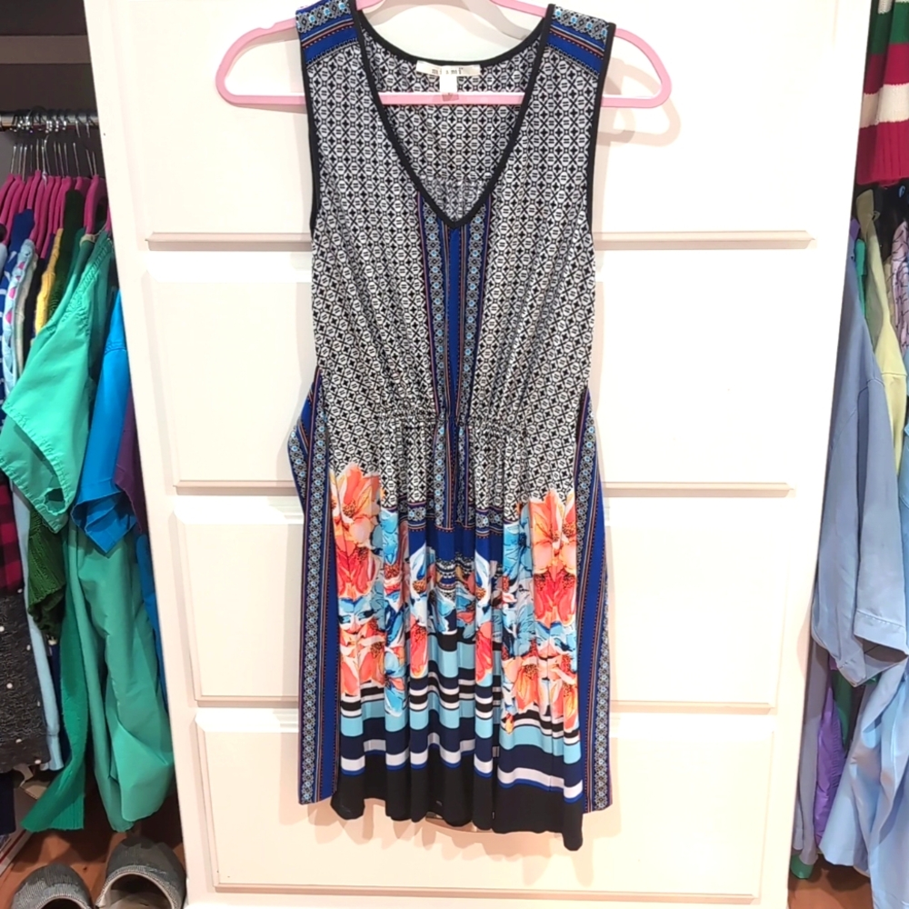 Mi ami floral print dress work or causal